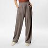 Women's Casual Drawstring Elastic Waist Pants Comfortable Straight Yoga Loose Solid Color Pants