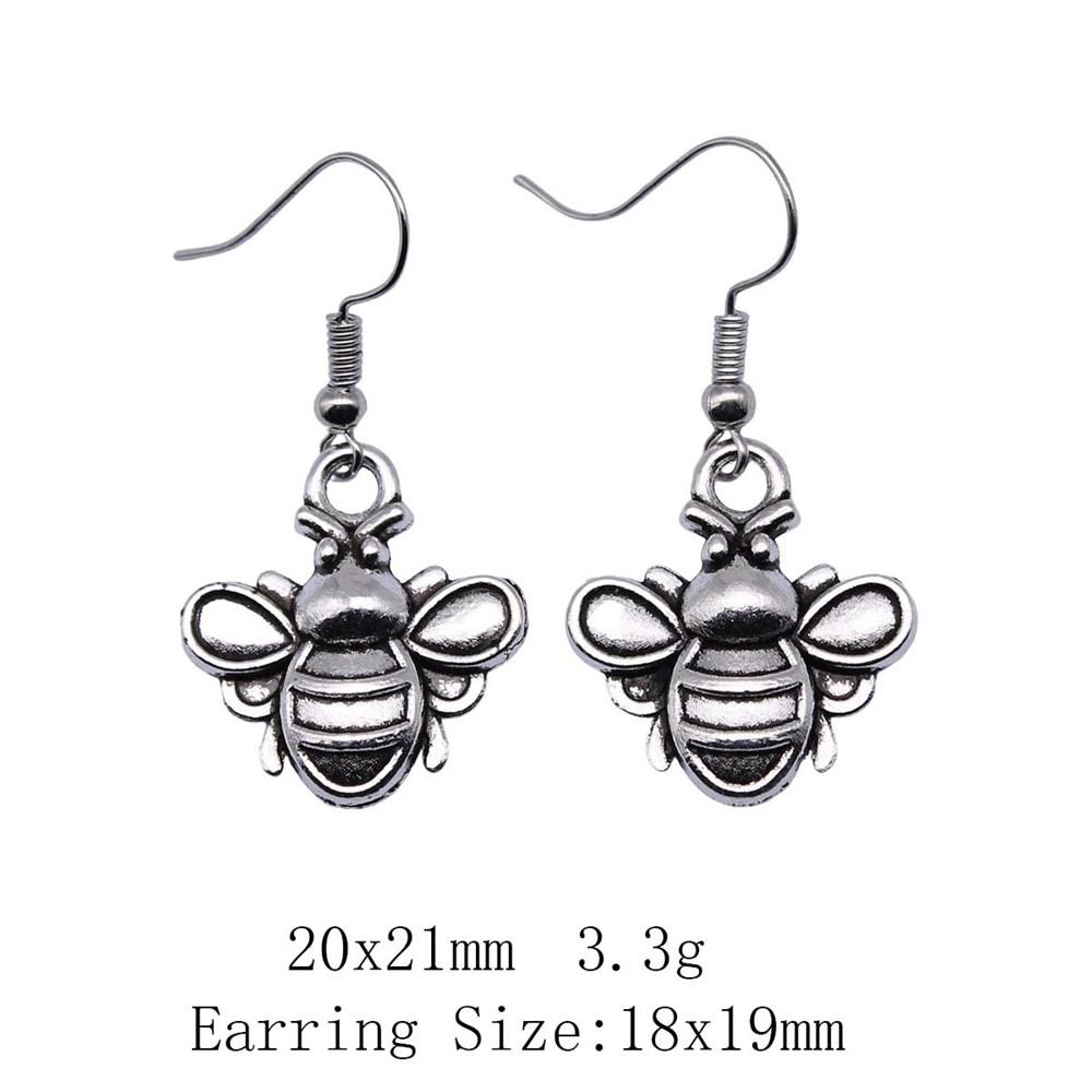 Подарки для женщин Серьги-клипсы в виде пчелиных сот, серьги-подвески и висячие серьги, женская одежда, милые серьги