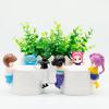 12 шт./стиль K-pop Охота на демонов Аниме Фигурки Случайная серия Blind Box Украшения ПВХ Модель Куклы Игрушка Для Детских Рождественских Подарков
