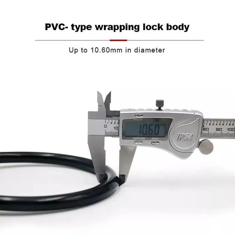 4-цифровой кодовый замок для мотоциклетного троса, противоугонный, из легированной стали, для шоссейного велосипеда MTB, кодовый замок с паролем, защитный навесной замок