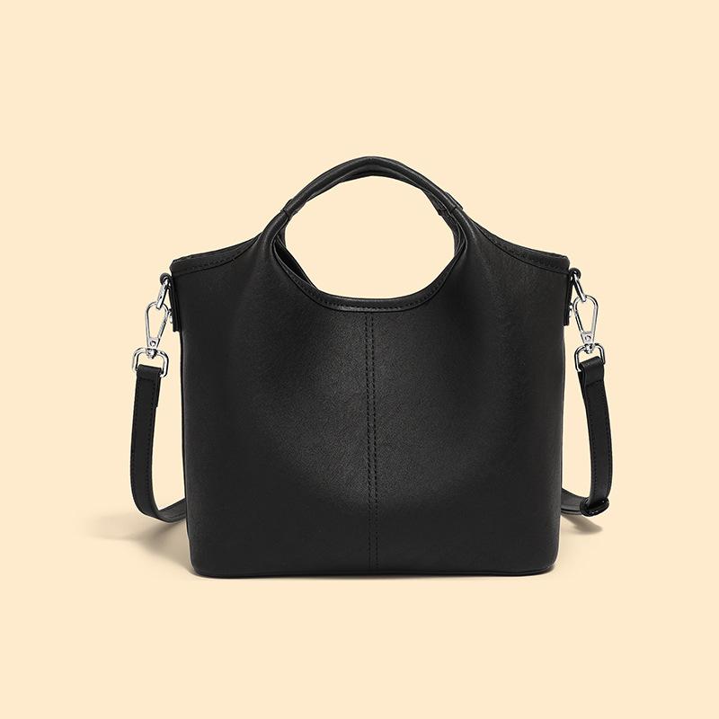 Premium Cowhide Women's Bag Versatile Shoulder Messenger Bag Niche Handbag