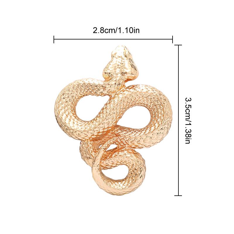 1 шт. булавки для воротника со стразами из цинкового сплава, подарочные украшения для вечеринок, аксессуары, брошь в виде змеи, винтажный значок на лацкан, роскошный зеленый унисекс