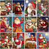 DIY мультфильм Санта-Клаус 5D алмазная живопись полная круглая дрель Алмазная вышивка Рождественский подарок наборы для вышивки крестом домашний декор