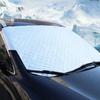 Car Front Windshield Sun Umbrella Snow Cover Universal Windscreen Sun Shade Winter Ice Frost Guard Cape Auto Exterior