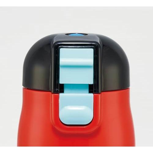 Skater Children's Water Bottle, 2-Way, 470ml (Direct Drinking) and 430ml (Cup Drinking), Tomica 25, Boys' Stainless Steel, Insulated, Lightweight, Spo