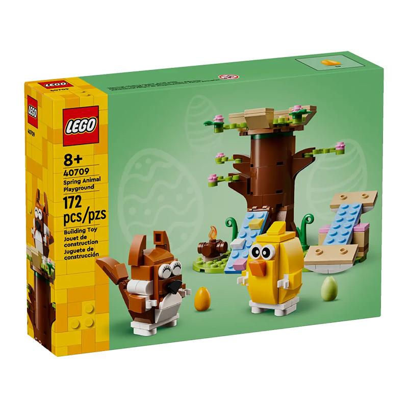 LEGO 40709 Игровая площадка с животными на весну Блочные игрушки