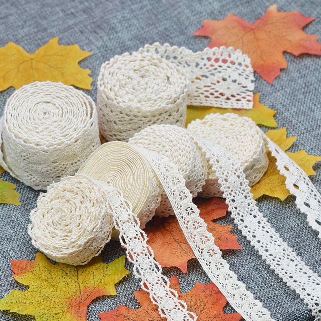 5 ярдов бежевая кружевная бейка с цветочным принтом, свадебный кружевной декор, отделка из шитья, подарочная упаковка