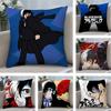 Аниме Блэк Джек Наволочка Короткий плюш Двусторонняя печать Квадратные наволочки для диванных подушек Домашний декор для дивана