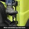 Door Hinge Step Foot Peg Folding Foldable Tailgate Step Ladder For Suzuki Jimny JB64W/JB74W 2019-2024 Rear Tail Door Foot Pedal