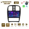 Android WIFI для Hyundai Sonata 2003-2009 с кнопкой, автомобильным радио, мультимедийным видеоплеером, 2 din Carplay, GPS Autoraido, 2 + 32 ГБ