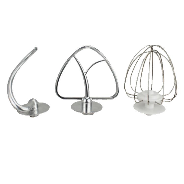 Многофункциональный стационарный миксер 5 л: Кухонный комбайн из нержавеющей стали для теста, яиц и муки