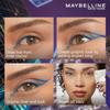 Maybelline New York Tattoo Play Металлический синий лайнер для век 2,1 мл Стойкий водостойкий нерастекающийся жидкий лайнер с ярким металлическим финишем