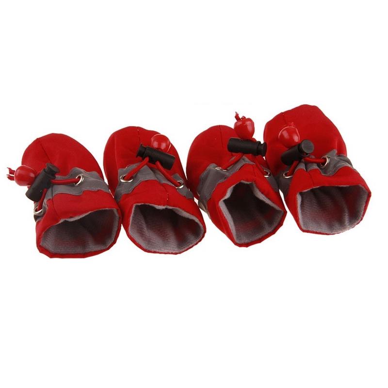 Теплые, зимние сапоги для собак