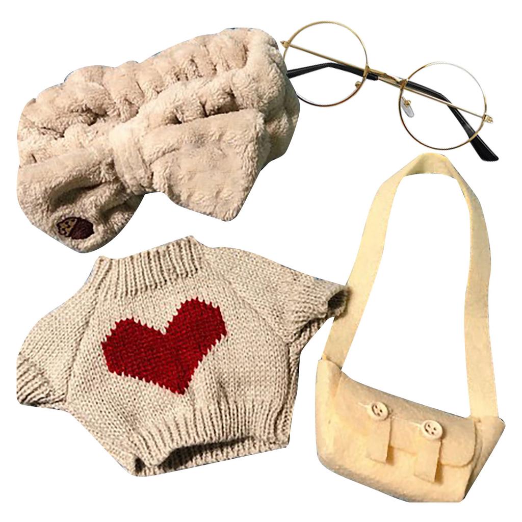 Аксессуары для кукол 30 см, плюшевая кукольная одежда, кукольная одежда, съемная одежда для плюшевых игрушек