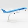JJC Металлическая миниатюрная модель самолета - Korean Air A350 (Новая раскраска, 1:300, 20 см) - Коллекционные и декоративные