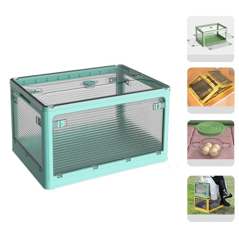 Пластиковый прозрачный ящик для хранения, пятидверный ящик для хранения книг, складной для хранения книг, студенческая одежда