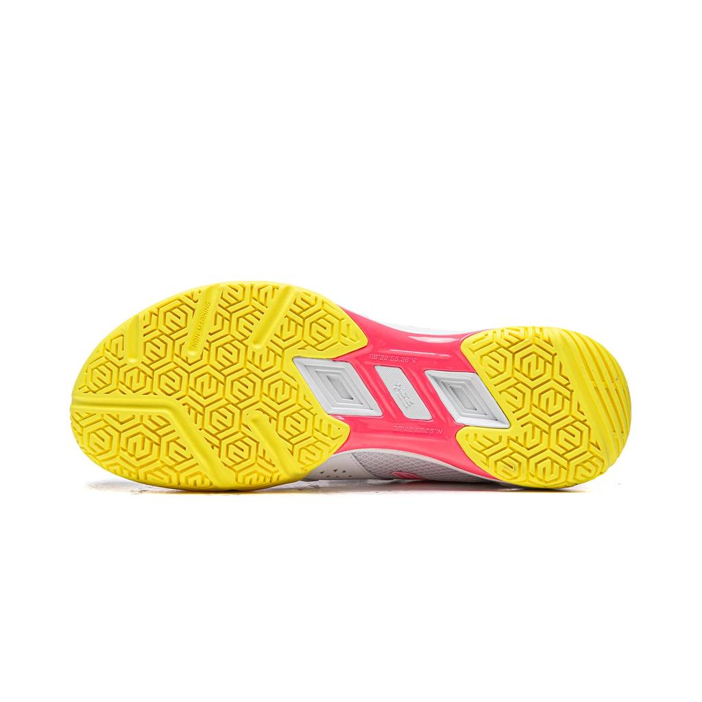 Li Ning Blade 2 SE Износостойкие Дышащие Покрытие Поддержка Низкие Бадминтонные Кроссовки Унисекс Белый Розовый AYTW001-2