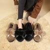 Casual Fashion Cotton Shoes Plush Fleece Warm and Comfortable Non-slip Fur Shoes 2025 Fall/winter New Shoes