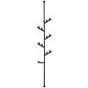 Sekisui Plastics Trading Co., Ltd. Sekisui Tension Pole Hanger - Ai Tree - TPH2-BK