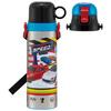 Children's Stainless Steel Water Bottle 2-Way Direct Drinking 580ml Cup Drinking 570ml Tomica 23 Child-friendly Lightweight Type Boys Thermal/C