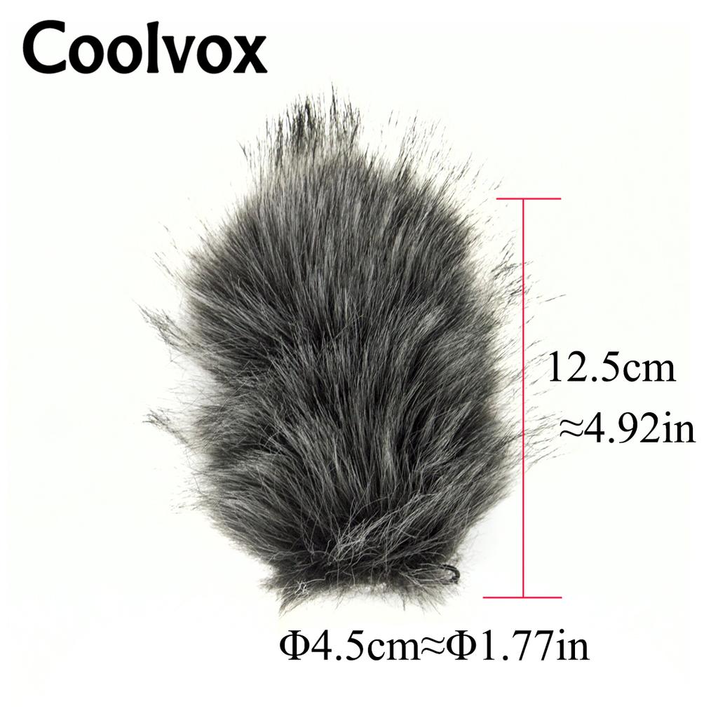 Ветрозащитный свитер для интервью, микрофона, камеры, уличной съемки фильмов и телевидения, микрофон, меховой ветрозащитный чехол-муфта