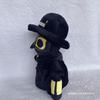 New Plush Toy Plague Crow Doctor Halloween Lantern Luminous Doll Absorbing Light Cloth Doll