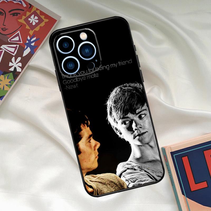 Чехол для телефона The Maze Runner Ньюта Для iPhone 15 14 12 11 13 16 17 Pro Max 15 16 Plus 13 Mini 16e 17 Air Funda Cover