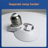 E27 Energy Saving Light Bulb White Color High Power LED Light Disc Light Bulb  For Home Use