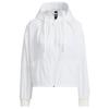 Fustl Jacket 6 Solid Color Sports Casual Hooded Long Sleeve Jacket Women Jackets White IY3370