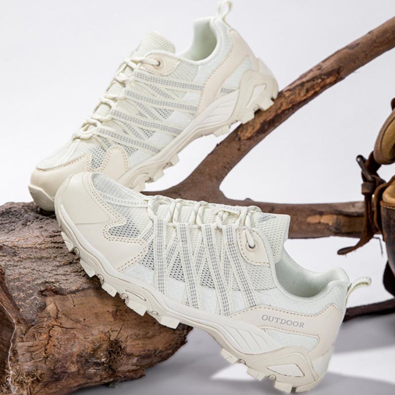 Весенне-летняя мужская и женская обувь для активного отдыха Сетчатая дышащая Нескользящая Парная обувь для хайкинга Низкие кроссовки для хайкинга