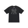 MLB MONOGRAM Футболка SS25 Унисекс Черная 3ATSM7053-50BKS