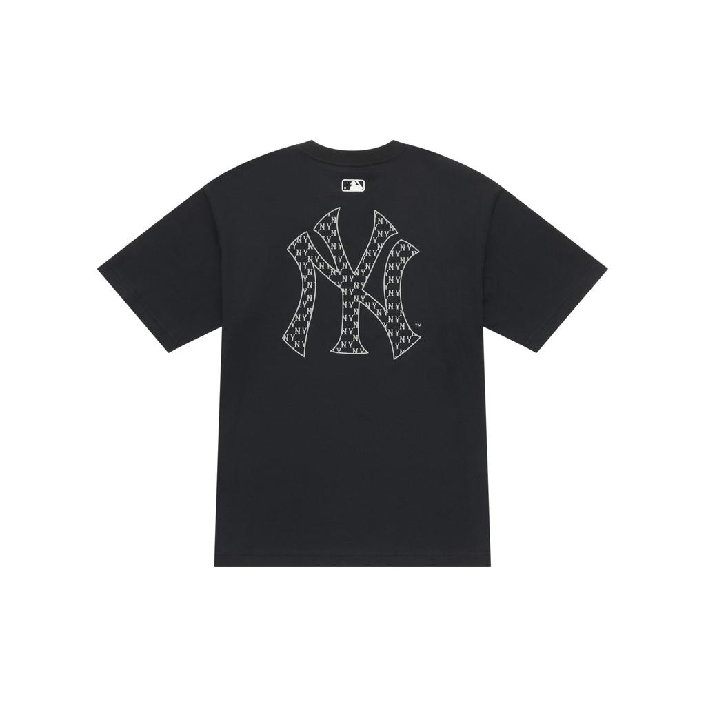 MLB MONOGRAM Футболка SS25 Унисекс Черная 3ATSM7053-50BKS