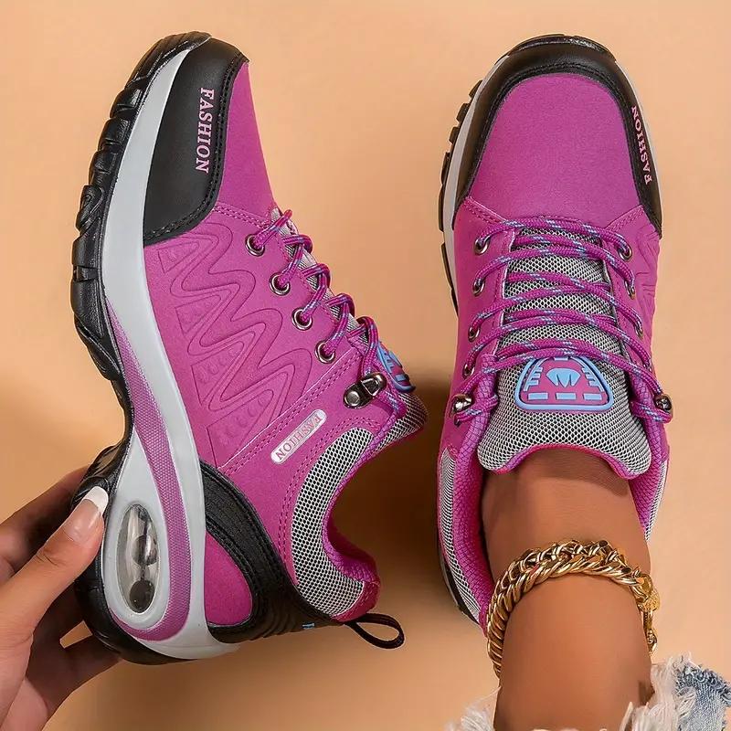 2025 Summer Women Casual Platform Shoes Outdoor Thick Sole Walking Shoes Women Casual Sports Shoes Anti Slip Camping Shoes