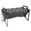 Slot Grill Portable Folding Charcoal Grills Detachable Folding BBQ Grill for Outdoor Travel Backyard Picnic