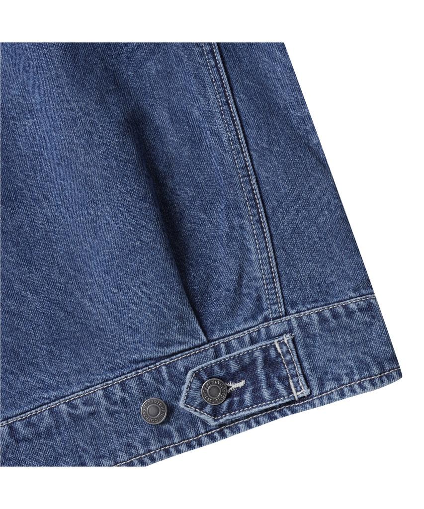 Henry Cottons Denim Zip-Up Jumper_Ahuas25131Ind