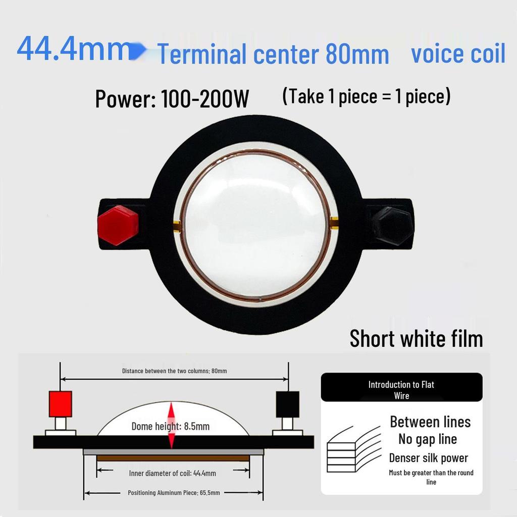 Ремонтные детали для диафрагмы высокочастотного динамика: 25-75 Жила Круглая Плоская Проволока