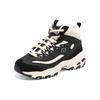 Skechers D'Lites 1.0 Текстиль, Синтетическая кожа, Замша (расщепленная коровья кожа) Амортизация Устойчивость к истиранию Дышащие Термоизоляционные 167570-BKNT