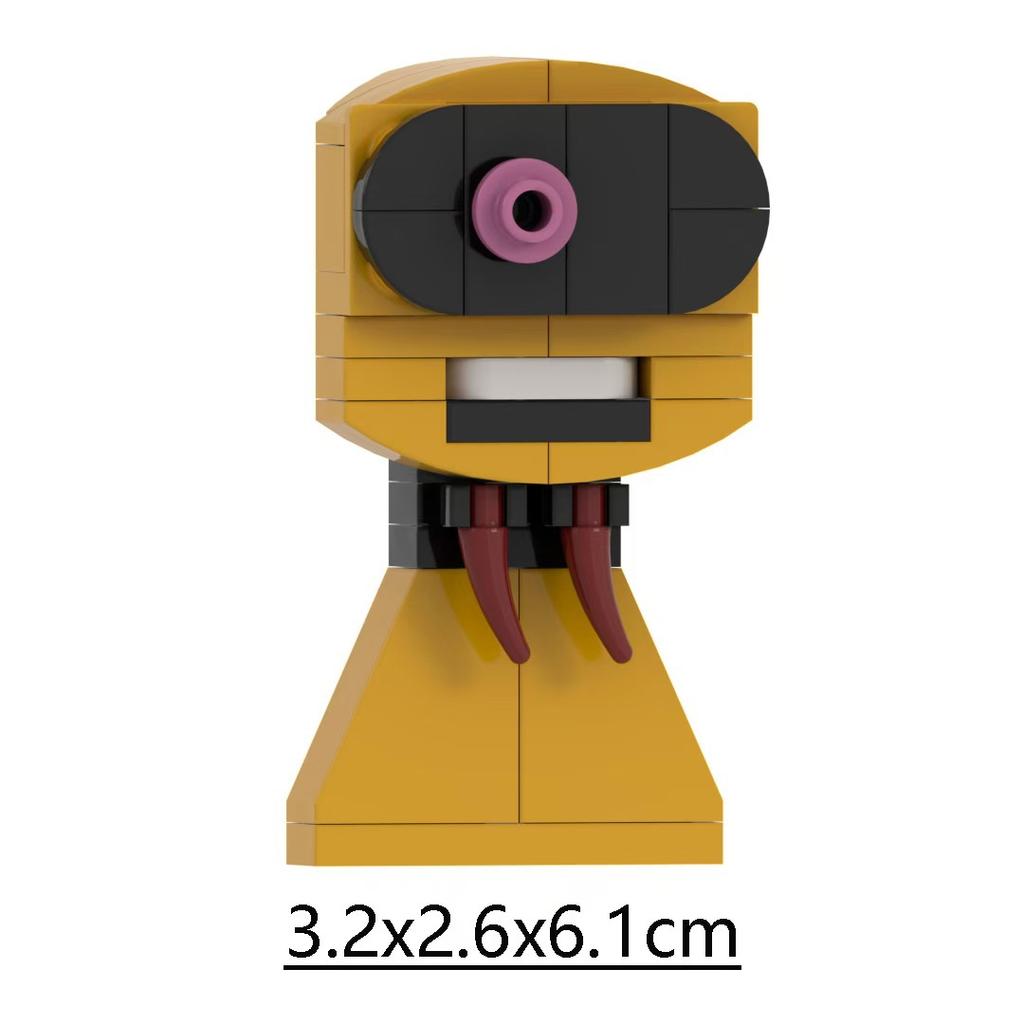 2024 3D Детский блочный пластиковый игровой конструктор для подростков и детей Incredibox Sprunki