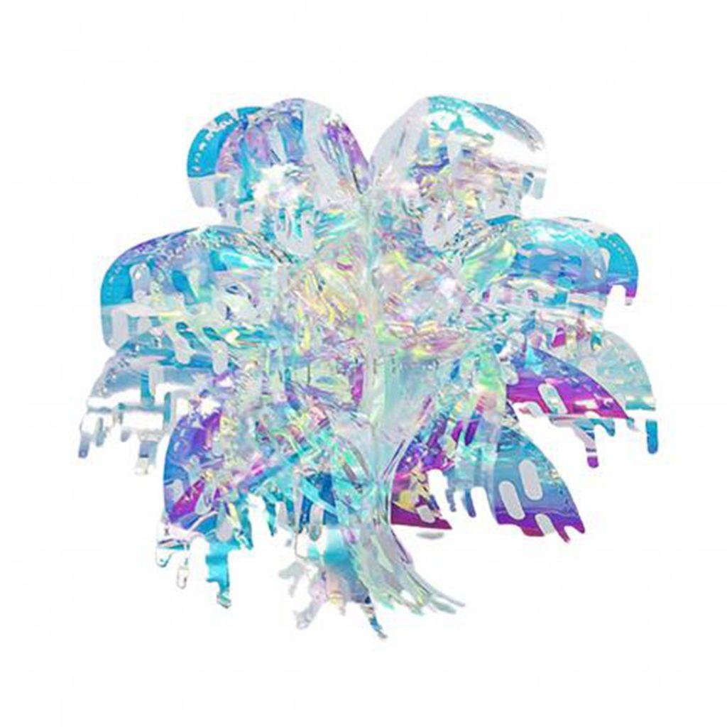 Принадлежности Неоновая пленка Снежинки Подвесные шары Голографический Снежный шар Домашний декор Рождественские украшения