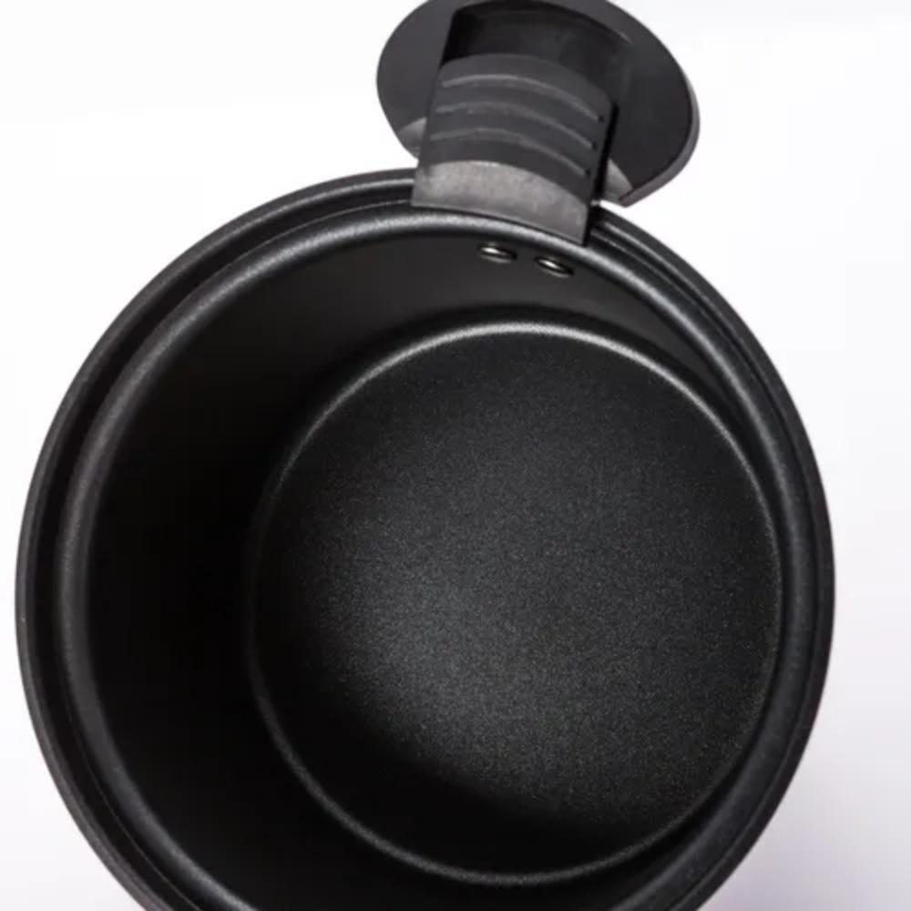 Защищенная от ожогов кастрюля-скороварка микродавления с двумя ручками и антипригарным покрытием, кастрюля для тушения, индукционная