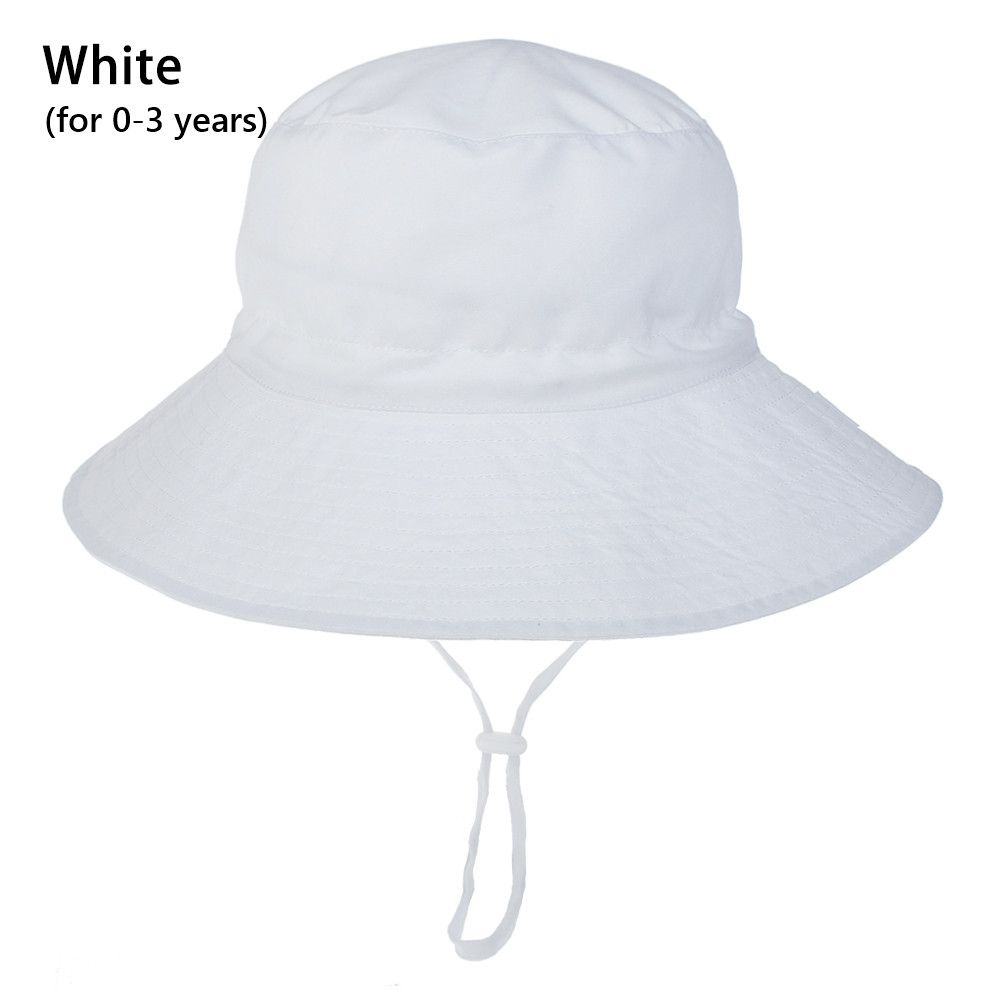 Hats UV Protection Neck Ear Cover Baby Sun Hat with Adjustable Chin Strap Bucket Hat Beach Cap