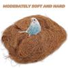 Coconut Fiber Bird Nest Pad Comfortable Bedding Natural Nesting Material for Small Birds Small Animals Nest Building Planters
