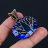 Tree of Life Tanzanite Gemstone Copper Wire Wrap Pendant Jewelry Gift For Her