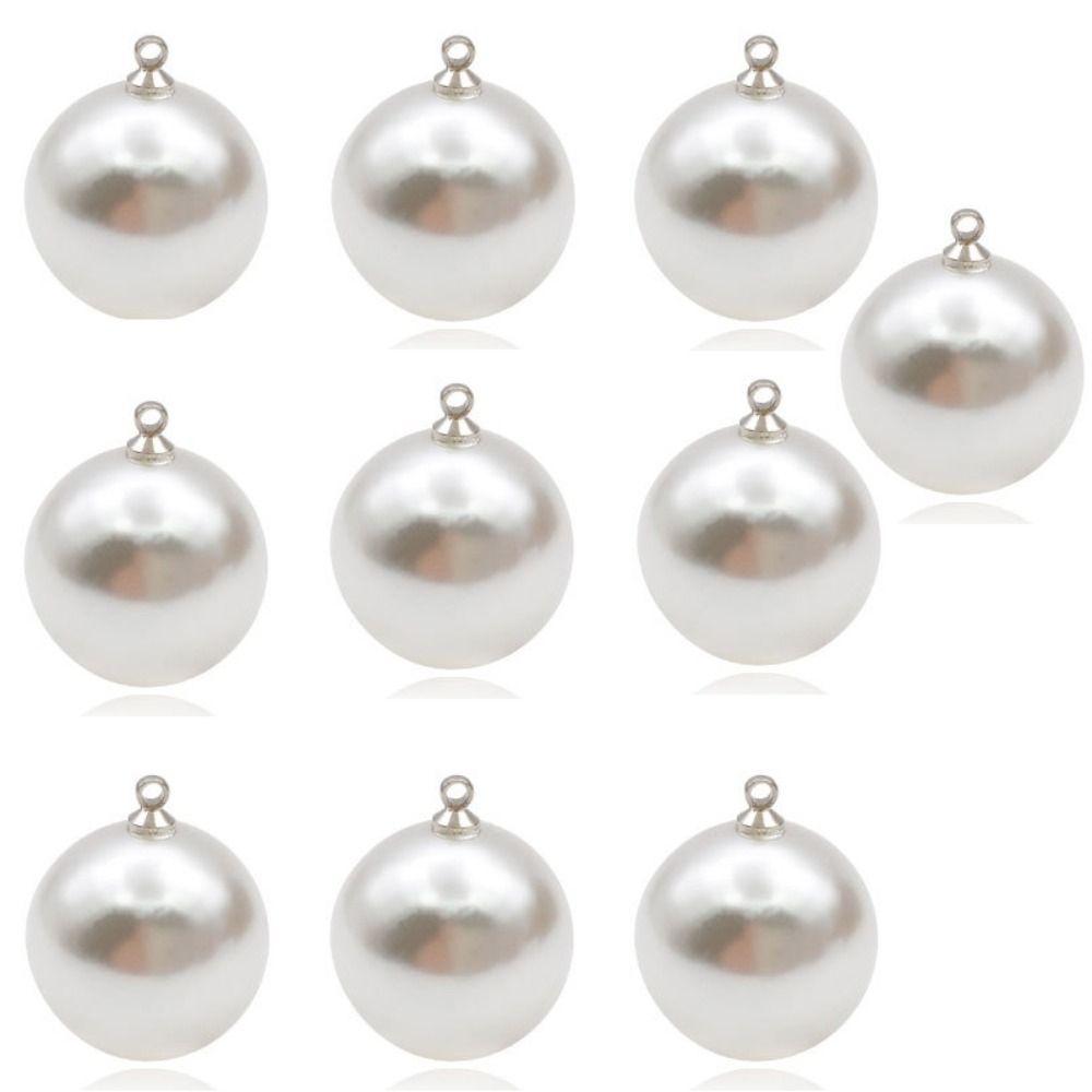 10 шт. Ручная работа Имитация жемчуга Декор для одежды DIY Подвесные серьги Подвеска Молния