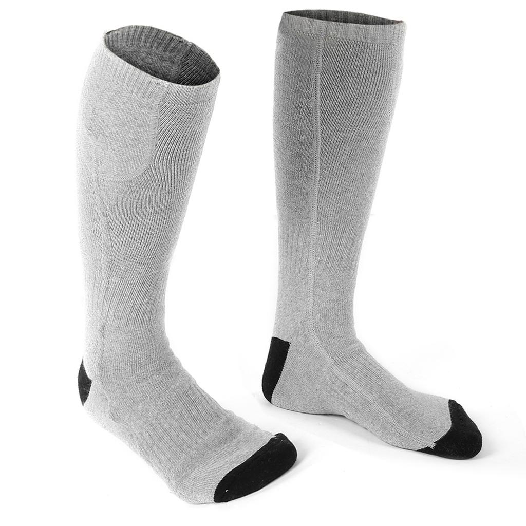 Electric Heating Socks Men Womens Battery Thermal Cotton Warming Winter Socks