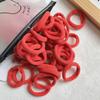 30/50/100PCS/Lot Girl Mix Colors Hair Bands Basic Hair Ties Elastic Headband Hair Scrunchies Women Accessories Ponytail Holder