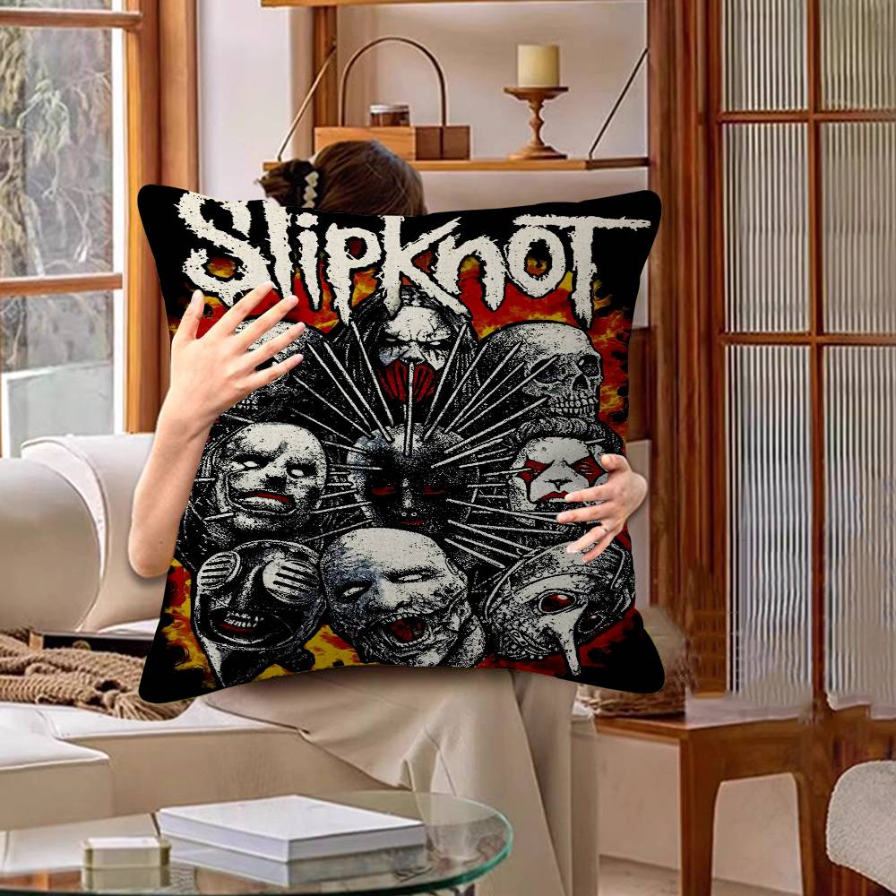 Pop Band SSlipknot Album pillow cover sofa cushion cover home room decoration children gift