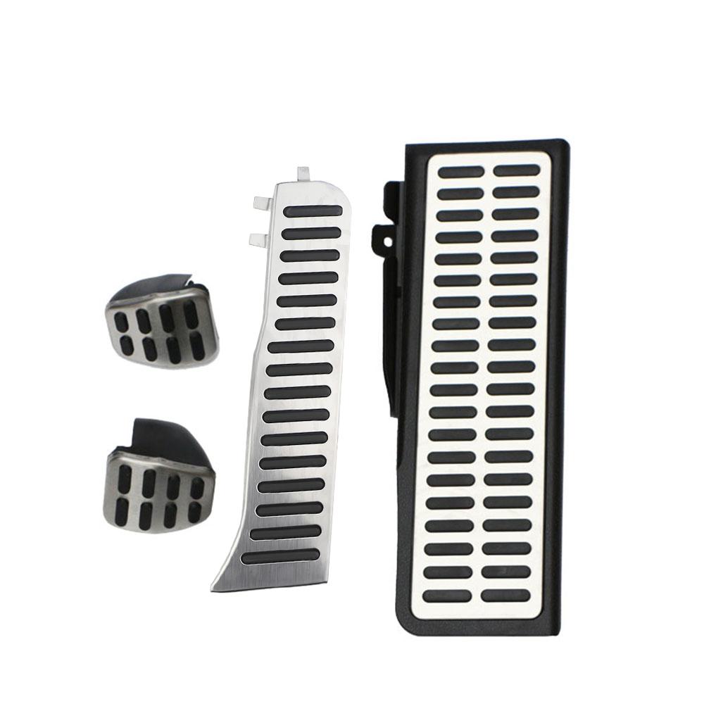 Накладки на педали автомобиля для Volkswagen VW Tiguan MK1 5N 2009 - 2014 2015 2016 LHD Педали газа и тормоза Накладка на педаль отдыха Защитные аксессуары