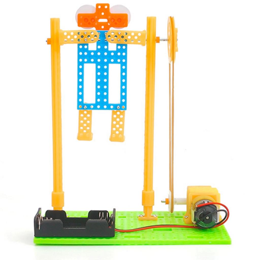 DIY Электрический Робот-Турник для Детей, Научные Игрушки, Образовательный Набор Для Экспериментов по Физике, Школьный Проект, Художественное Ремесло, Игрушка