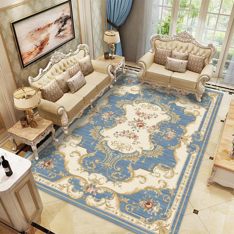 Senior Room Retro Decoration Living Carpet Luxury Hotel Homestay Carpets Nordic Home Bedroom Balcony Bay Window Nonslip Rugs